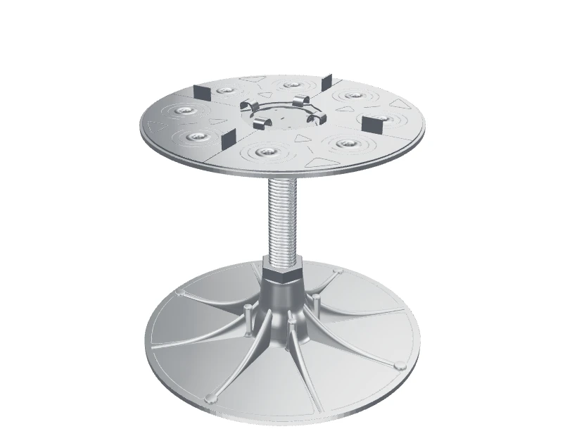 Three-dimensional pedestal model preview